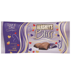 Hershey’s Bliss Smooth and Creamy Milk Chocolate